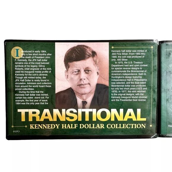 American Coin Treasures 4 Piece Transitional Kennedy Half Dollar Collection - Picture 3 of 6